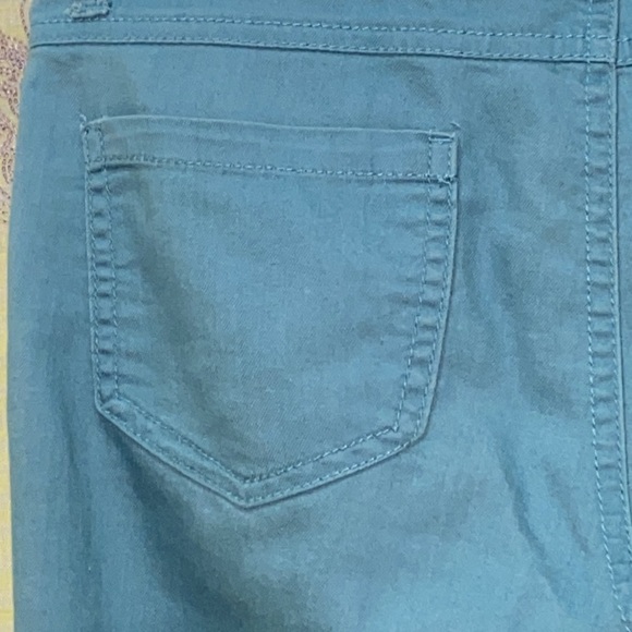 CULTURE CALL TEAL JEANS SZ 31/WAIST - Picture 7 of 9